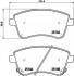 Комплект тормозных колодок, дисковый тормоз BREMBO P 30 064 (фото 1)