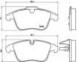 Гальмівні колодки дискові BREMBO P36022 (фото 1)