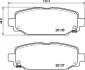 Klocki ham. JEEP WRANGLER IV (JL) 11/17-&gt; BREMBO P37026 (фото 1)