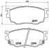 Комплект тормозных колодок, дисковый тормоз BREMBO P 49 026 (фото 1)
