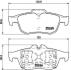Комплект тормозных колодок, дисковый тормоз BREMBO P 68 057 (фото 1)