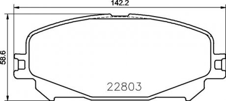 Гальмівні колодки дискові BREMBO P 68 071