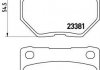 Комплект тормозных колодок, дисковый тормоз P 78 016