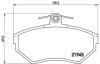 Комплект тормозных колодок, дисковый тормоз BREMBO P 85 032 (фото 1)