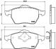 Комплект тормозных колодок, дисковый тормоз BREMBO P 85 039 (фото 1)