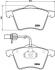 Комплект тормозных колодок, дисковый тормоз BREMBO P 85 052 (фото 1)