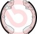 Гальмівна колодка HYUNDAI IX35 KIA CERATO I, SEPHIA, SHUMA, SHUMA I, SHUMA II, SPORTAGE III 1.5-2.0D 09.93-12.15 BREMBO S30518 (фото 1)