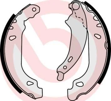 Гальмівні колодки (набір) BREMBO S 68 524