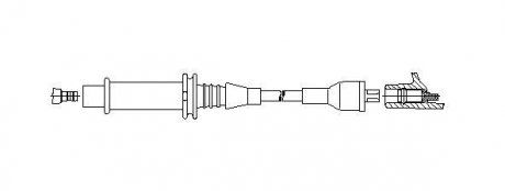 Провод зажигания BREMI 60155 (фото 1)