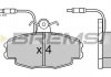 Комплект тормозных колодок BP2528