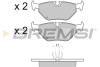 Тормозные колодки зад. BMW 5 (E39) 96-03 BP2710