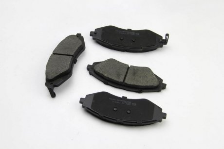 Тормозные колодки перед. Daewoo Nubira/Chevrolet Epica 97- (Akebono) (143x51,5x16,8) BREMSI BP2834 (фото 1)