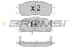 Гальмівні колодки пер. Honda Civic 87-01 (sumitomo) BREMSI BP3059 (фото 1)
