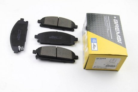 Тормозные колодки перед. Nissan X-Trail 01-13/Pathfinder 97-04 (sumitomo) (159x56x16,4) BREMSI BP3068
