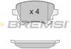Тормозные колодки зад Caddy III/Golf V/Audi A4 03- BP3130