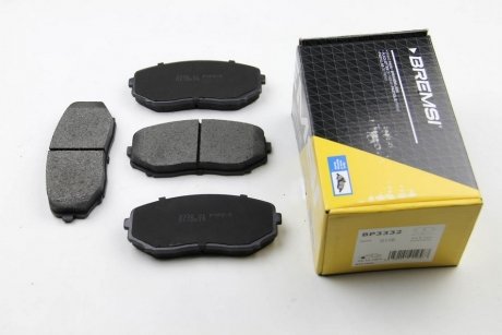 Комплект тормозных колодок BREMSI BP3332 (фото 1)