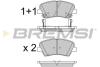Гальмівні колодки пер. Ceed/Cerato/Elantra/Equus/i30 (09-21) (BOSCH) BP3529