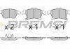 Гальмівні колодки перед. Ford Galaxy III/Mondeo V/S-Max 14- (155.2x66.6x19.9) BP3655