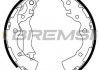 Тормозные колодки зад. Hyundai Accent III 05-10/Kia Rio II 05- (Mando) BREMSI GF0749