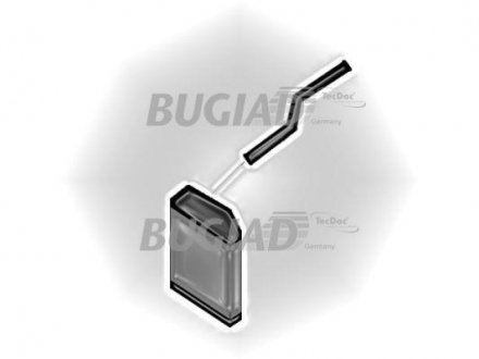 Патрубок системы турбонадува Peugeot 406 2.0D 06.98-10.04 BUGIAD 88500
