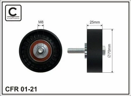ROLKA PROWADZCA DB CAFFARO 0121 (фото 1)