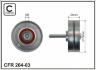 Ролик направл.Mazda 3, 6, MPV, MX5, CX-7, 1.8/2.0/2.3/2.5, 07.02- CAFFARO 264-03 (фото 1)