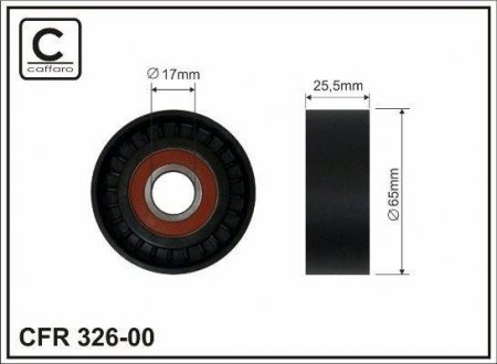 ROLKA NAPINACZA FIAT CAFFARO 32600