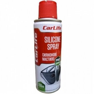Силиконовая смазка Silicon spray 200ml CarLife CF200