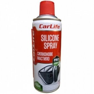 Силиконовая смазка Silicon spray 450ml CarLife CF450 (фото 1)