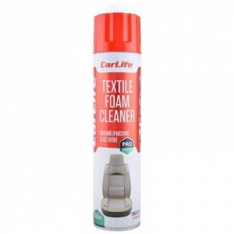 Очисник текстилю, Textile Foam Cleaner,650ml. CarLife CF651