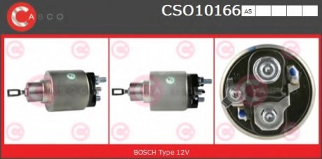 Втягивающее реле стартера CASCO CSO10166AS (фото 1)