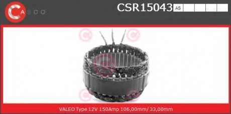 UZWOJENIE ALTERNATORA CASCO CSR15043AS