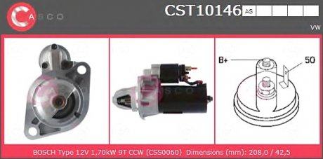 Стартер CASCO CST10146AS (фото 1)