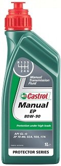 Олія трансміс. Manual EP 80W-90 (Каністра 1л) CASTROL EB-MEP809-12X1L (фото 1)