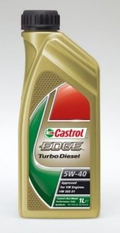 Моторное масло EDGE Titanium FST 5W-40 синтетическое 1 л CASTROL EDGE5W401 (фото 1)