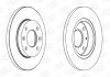 Диск тормозной передний (кратно 2шт.) CITROEN XSARA (N1) 97-05|PEUGEOT 206 Hatch CHAMPION 562055CH (фото 1)