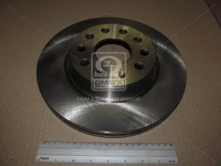 Диск гальмівний передній (кратно 2шт.) Skoda Octavia II/VW Golf VI (08-12) CHAMPION 562237CH