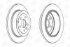 Гальмівний диск зад. Land Rover Freelander 2 06-15 компл. 2шт 562765CH