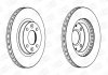Диск гальмівний передній (кратно 2шт.) LOGAN II 12-, SANDERO II 12-/RENAULT CLIO CHAMPION 562960CH (фото 1)