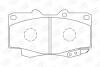 Колодки тормозные дисковые передние Toyota Fortuner (04-15), Hilux VII (CHAMPION 572625CH (фото 1)
