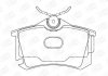 Колодки гальмівні дискові задн AUDI A2 (8Z0) 00-05|SEAT TOLEDO III (5P2) 04-0 CHAMPION 573682CH (фото 1)