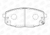Колодки гальмівні дискові передн HYUNDAI i30 (FD) 07-12, i30 Estate (FD) 07-1 CHAMPION 573730CH (фото 1)