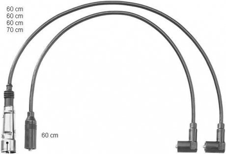 Комплект кабелей высоковольтных CHAMPION CLS027