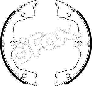 Комплект тормозных колодок CIFAM 153-495
