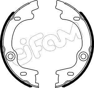 Комплект тормозных колодок CIFAM 153-505