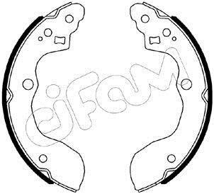 Комлект тормозных накладок CIFAM 153-540 (фото 1)