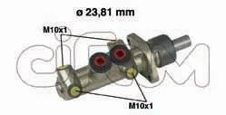 RENAULT Главный тормозной цилиндр SAFRANE 2.5 96- 23.81 CIFAM 202-222