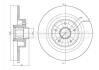 Диск тормозной RENAULT VEL SATIS 02 TY? CIFAM 8001089 (фото 1)