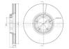 CIFAM FORD Диск тормозной передний Transit 00- 800-714