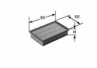 Фильтр воздушный CLEAN FILTERS MA446